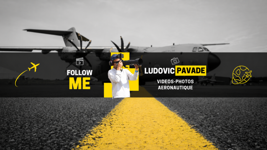 Contacter et Suivez Ludovic Pavadé, photographe aéronautique