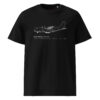 T-shirt C-160 Transall — Croquis aviation française | Aero Addict T-shirt C-160 Transall croquis et cartouche technique — collection Aviation Française Aero Addict