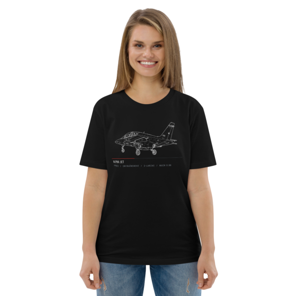 T-shirt Alpha Jet – Croquis Technique Aviation Française | AERO ADDICT