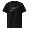 T-shirt Mirage 2000D – Croquis Technique Aviation Française | AERO ADDICT