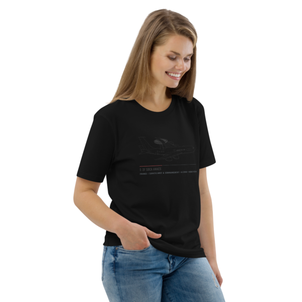 T-shirt E-3F AWACS – Croquis Technique Aviation Française