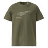 T-shirt Mirage 2000D – Croquis Technique Aviation Française | AERO ADDICT
